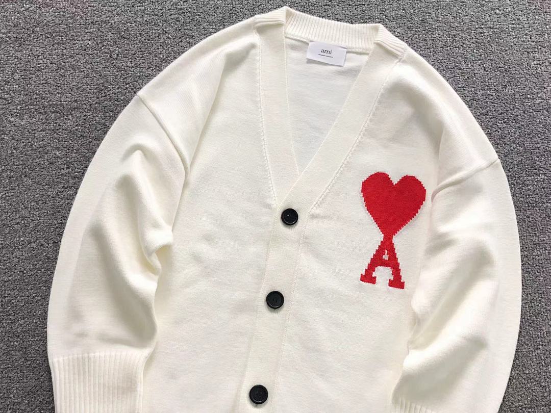 AMI 178 AMI SWEATER 4120201135 (Im 170Cm 60Kg I Wear Size XS In The Phot) - Image 11