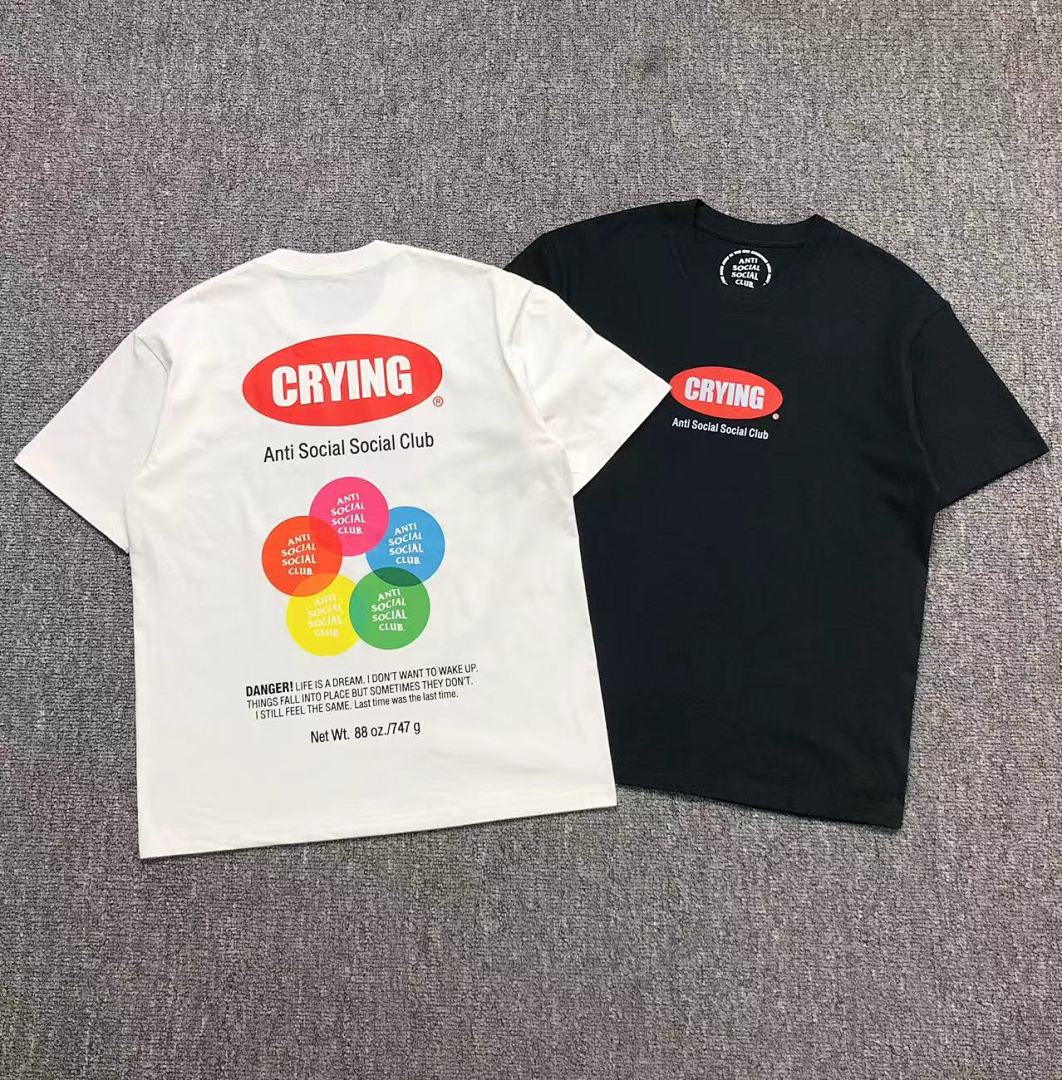 Christian Louboutin 85 ANTI SOCIAL CLUB T-SHIRT