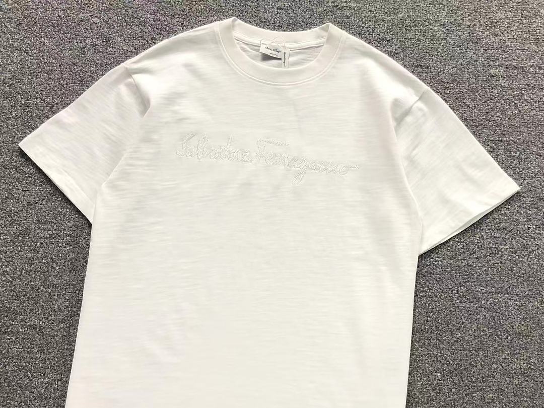 Salvatore Ferragamo 113 S⭐⭐⭐ATOR⭐ F⭐⭐RAG⭐MO T-SHIRT 3206292620 (Im 170Cm 60Kg I Wear Size M In The Phot) - Image 8