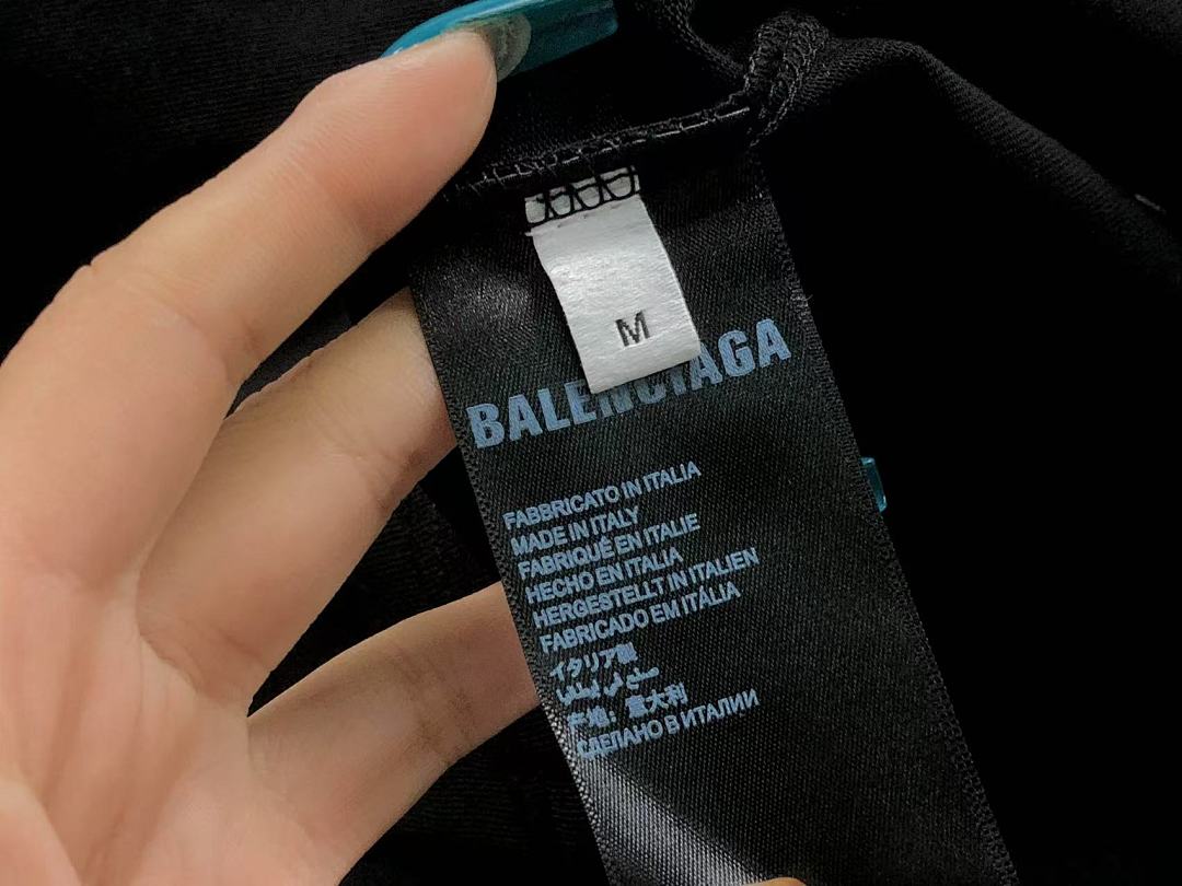 Balenciaga 128 B⭐L⭐⭐⭐IA⭐A T-SHIRT 3203054121 (Im 170Cm 60Kg I Wear Size M In The Phot) - Image 19