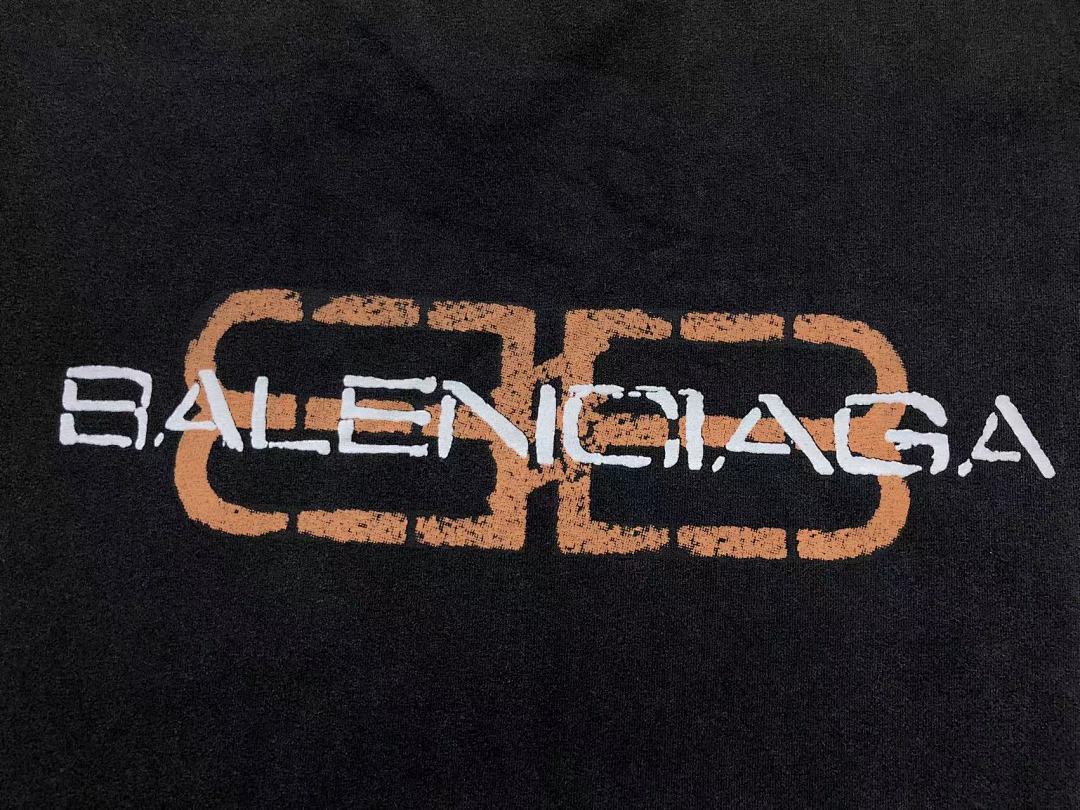 Balenciaga 128 B⭐L⭐⭐⭐IA⭐A T-SHIRT 3110171321 (Im 170Cm 60Kg I Wear Size M In The Phot) - Image 8