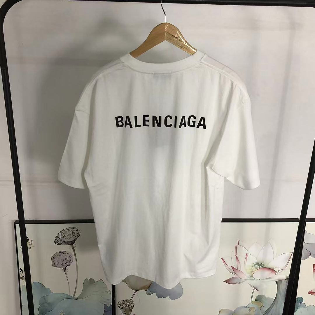 Balenciaga 113 B⭐L⭐⭐⭐IA⭐A T-SHIRT 5207270370 (Im 170Cm 60Kg I Wear Size 2XL In The Phot) - Image 20
