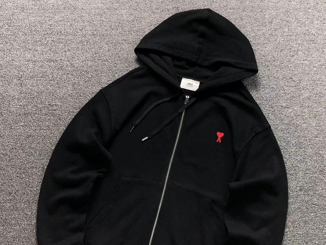 AMI 208 AMI HOODIE 22082709001 (Im 170Cm 60Kg I Wear Size M In The Phot) - Image 30