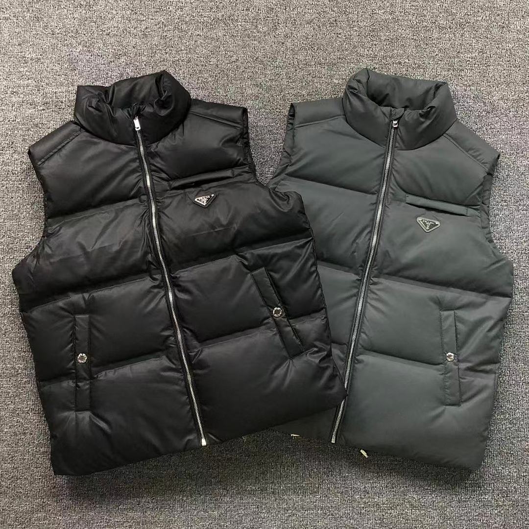 Prada 438 P⭐A⭐A VEST DOWN JACKETS 3209021519 (Im 170Cm 60Kg I Wear Size 50 In The Phot)