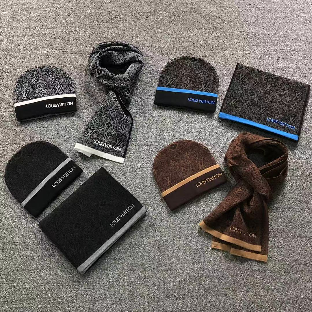 Louis Vuitton 113 L⭐ SCARF HAT 5208280376 (Long 91CM* Wide 29CM*)