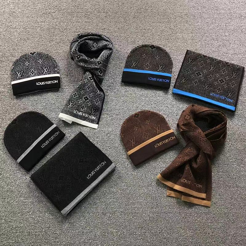 Louis Vuitton 113 L⭐ SCARF HAT 5208280376 (Long 91CM* Wide 29CM*)