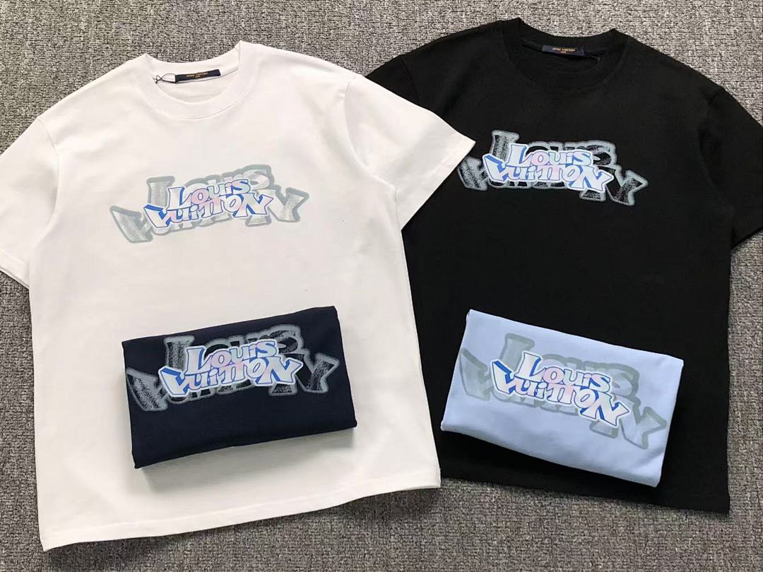 Louis Vuitton 128 L⭐ T-SHIRT 1101170421 (Im 170Cm 57Kg I Wear Size M In The Phot) - Image 5
