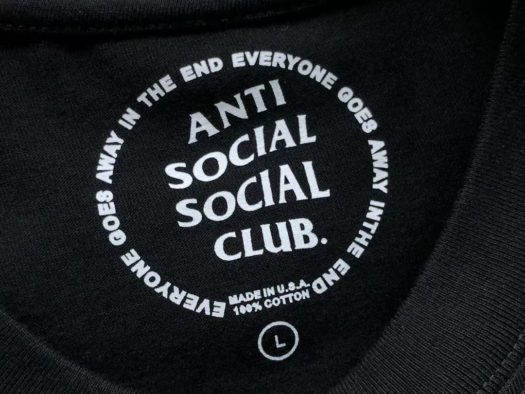 Christian Louboutin 88 ANTI SOCIAL CLUB T-SHIRT 3207031002 (Im 170Cm 60Kg I Wear Size L In The Phot) - Image 27