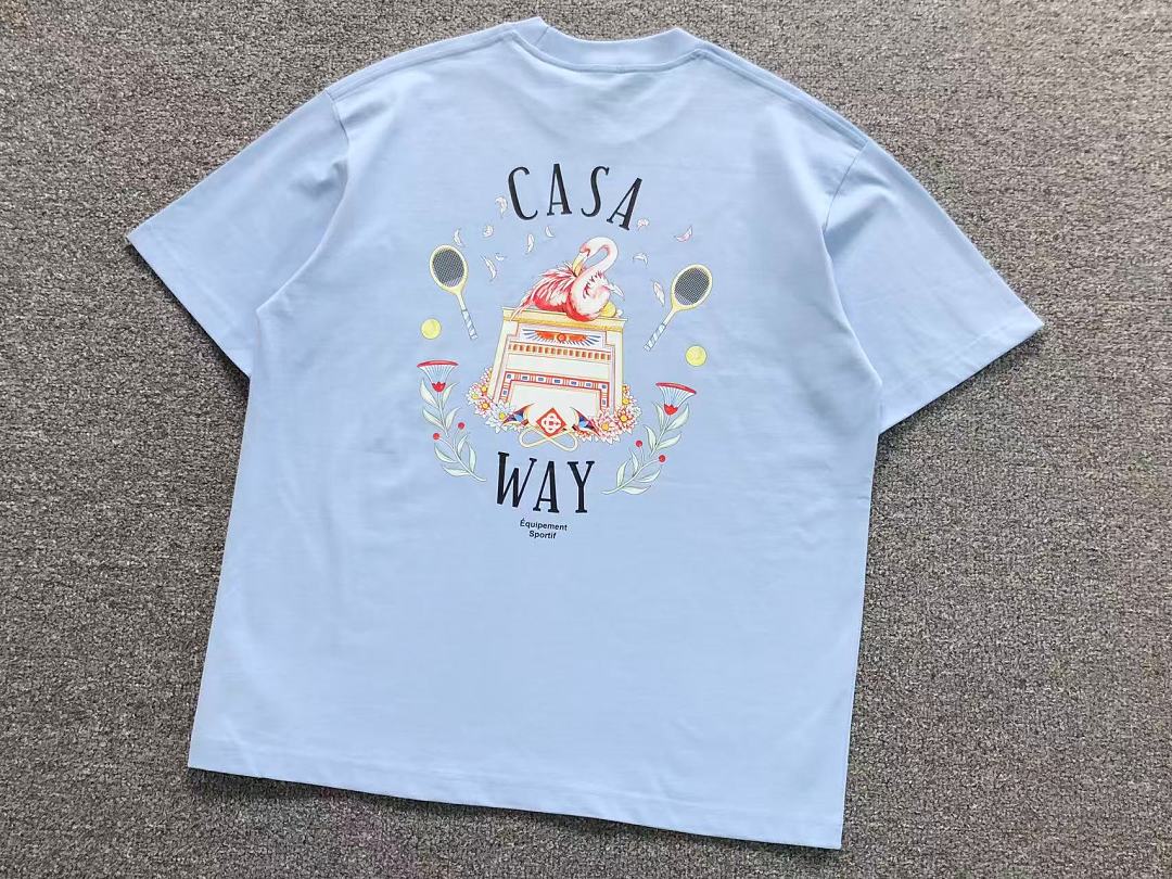Casablanca 105 CASABLANCA T-SHIRT 52071808127 (Im 170Cm 60Kg I Wear Size L In The Phot) - Image 16