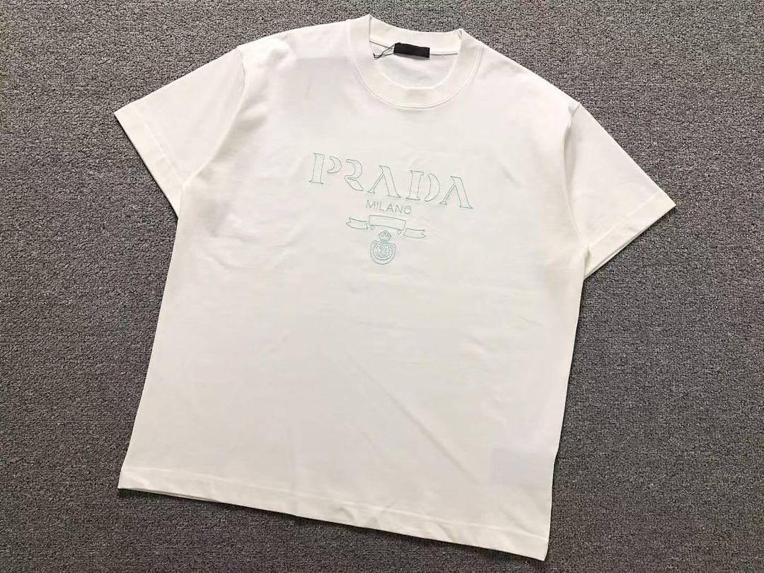 Prada 118 P⭐A⭐A T-SHIRT 4123106133 (Im 170Cm 60Kg I Wear Size 2XL In The Phot) - Image 7