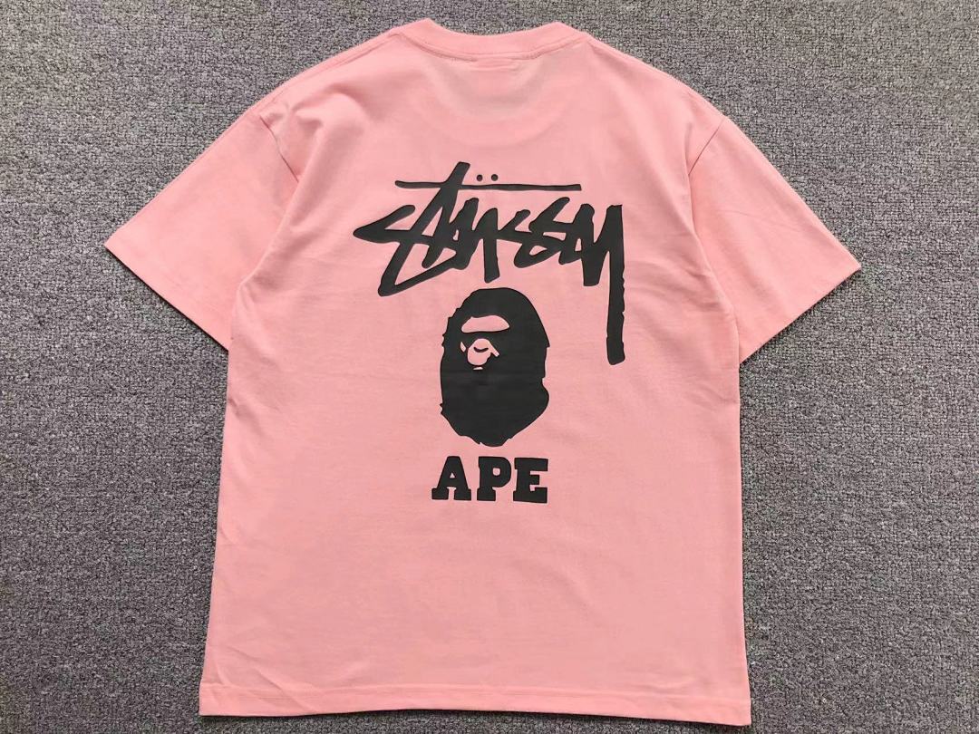 Bape 78 BAPE STUSSY T-SHIRT - Image 5