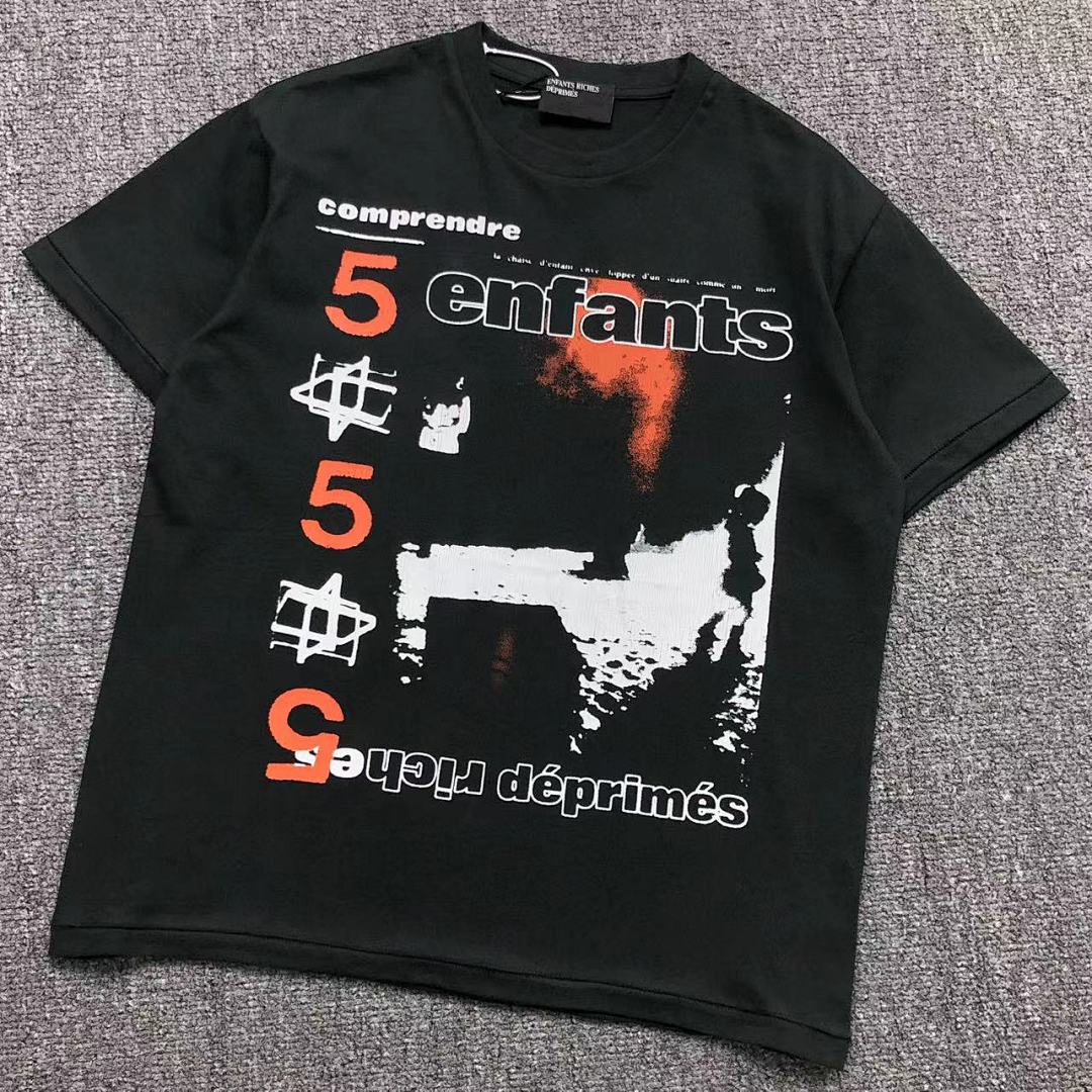 Chanel 108 ENFANTS RICHES DEPRIMES T-SHIRT 41162917 (Im 170Cm 57Kg I Wear Size S In The Phot)