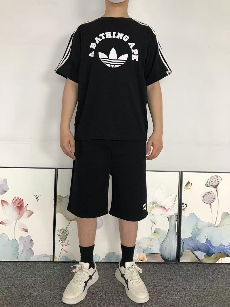 Adidas 98 A⭐I⭐AS BAPE T-SHIRT 405101817 (Im 170Cm 60Kg I Wear Size M In The Phot) - Image 3