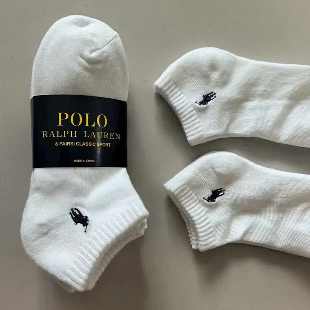 Other P,O.L.O 6 Pairs Quick-Drying Cotton Socks - Image 10