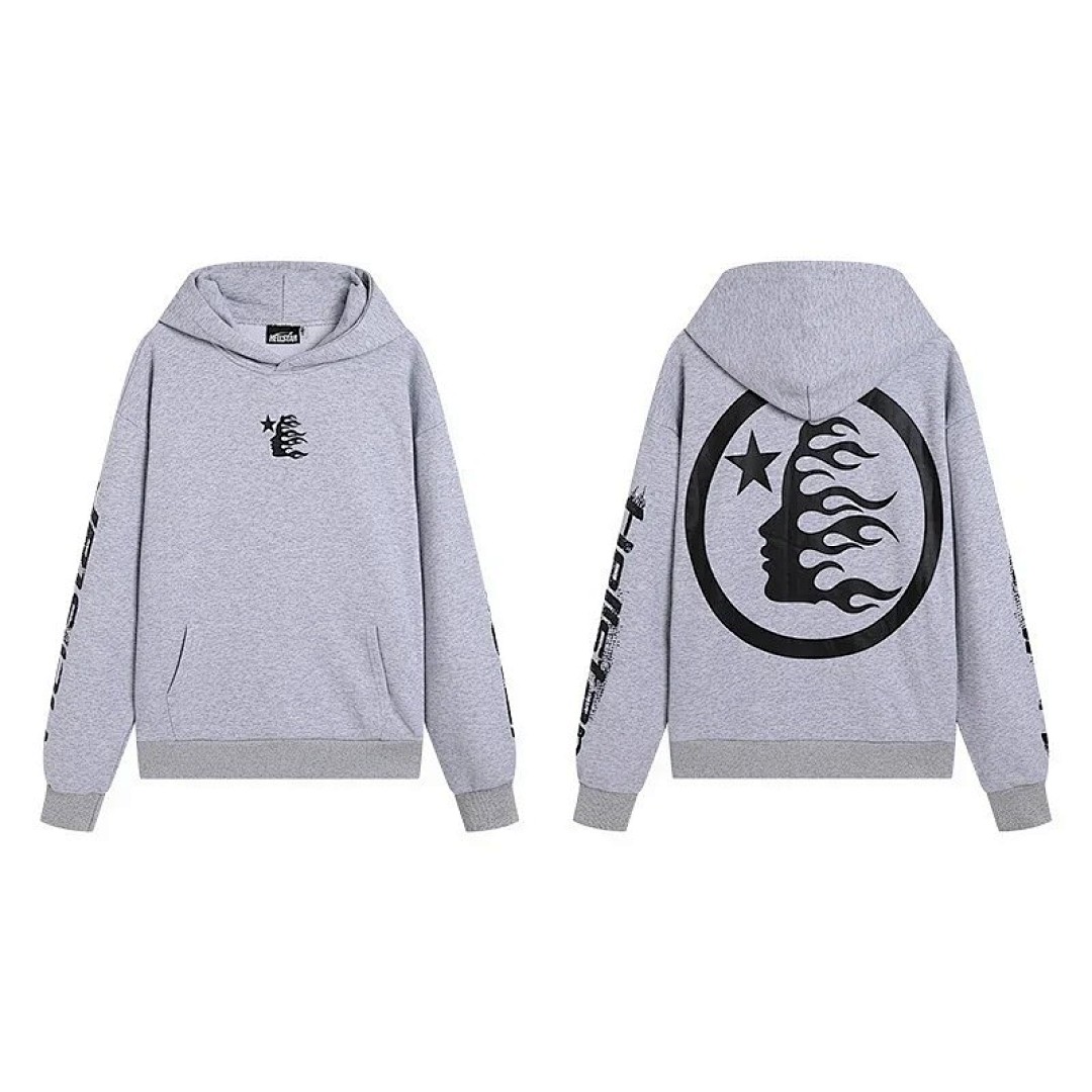 Christian Louboutin H,S Retro Letter Print Hooded Sweatshirt - Image 27