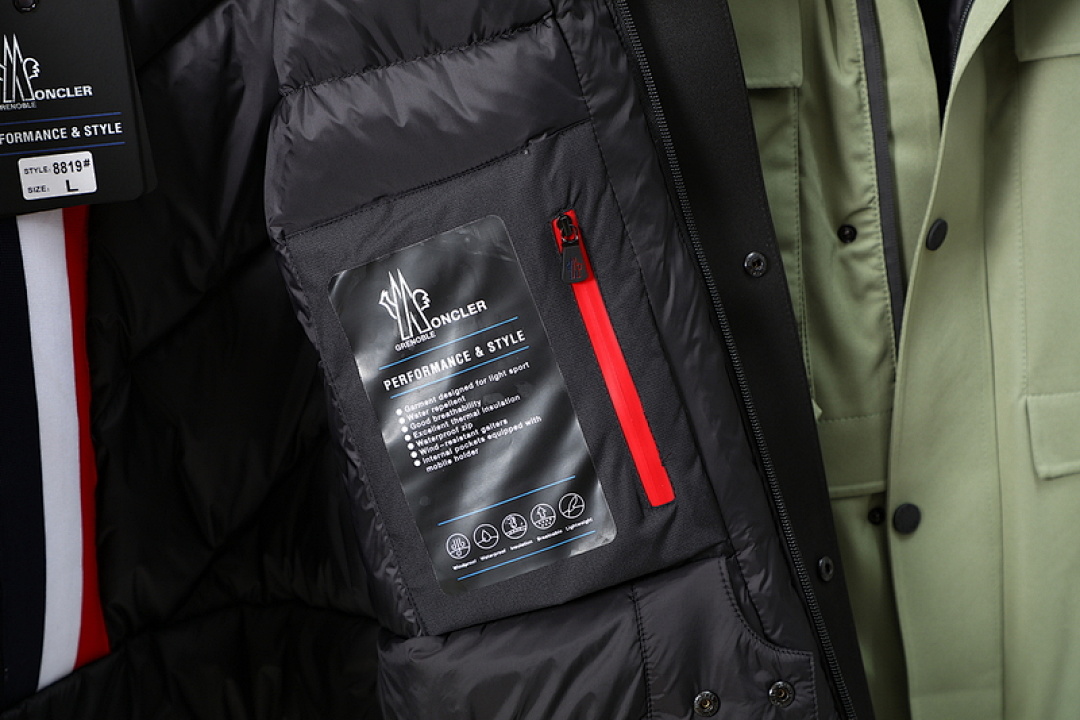 Christian Louboutin Mon.C.Ler New Hardshell Jacket Hight Quality - Image 16