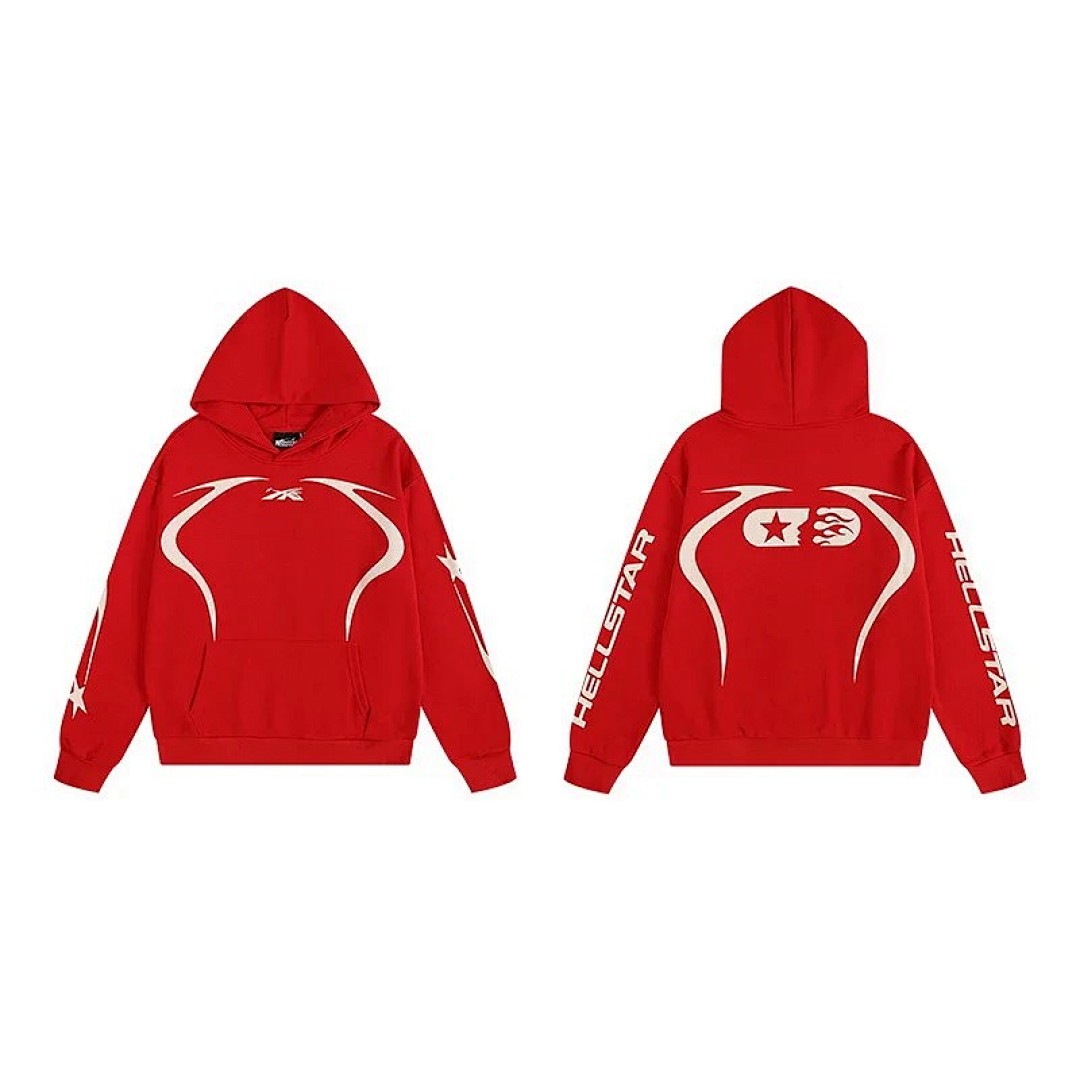 Christian Louboutin H,S Retro Letter Print Hooded Sweatshirt - Image 42