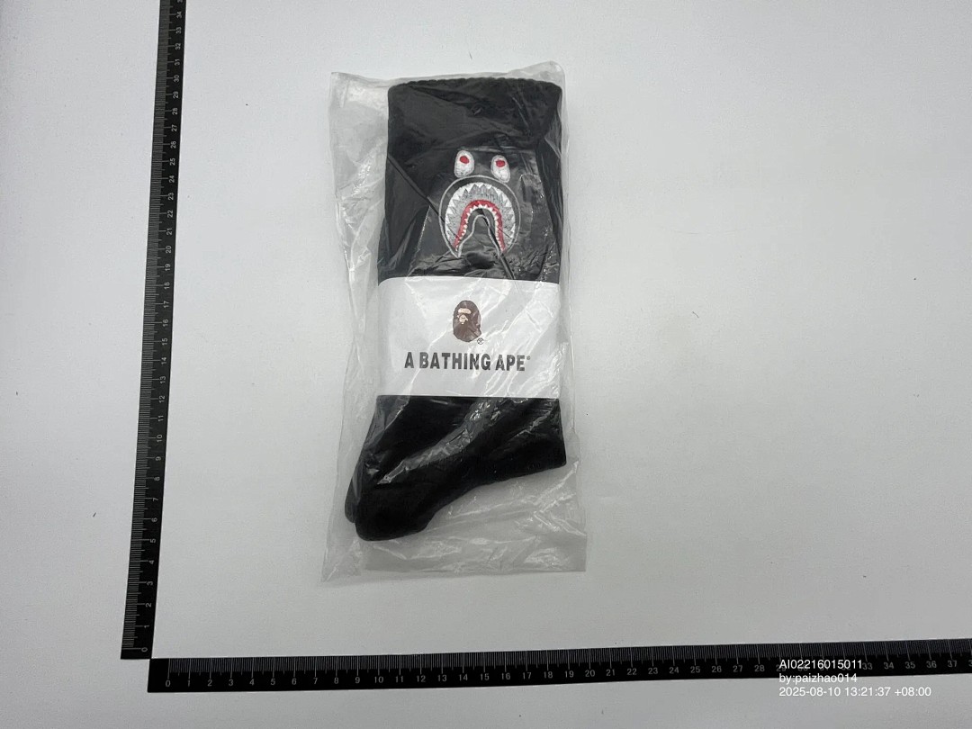 Other B.A.P.E Embroidered-Label Cotton Mid-Barrel Heavy Fashion Sports Stockings - Image 3