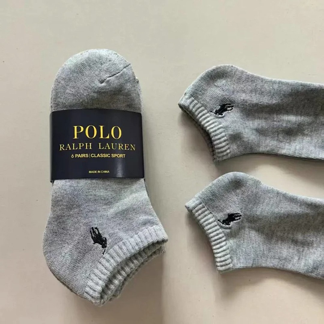Other P,O.L.O 6 Pairs Quick-Drying Cotton Socks - Image 7