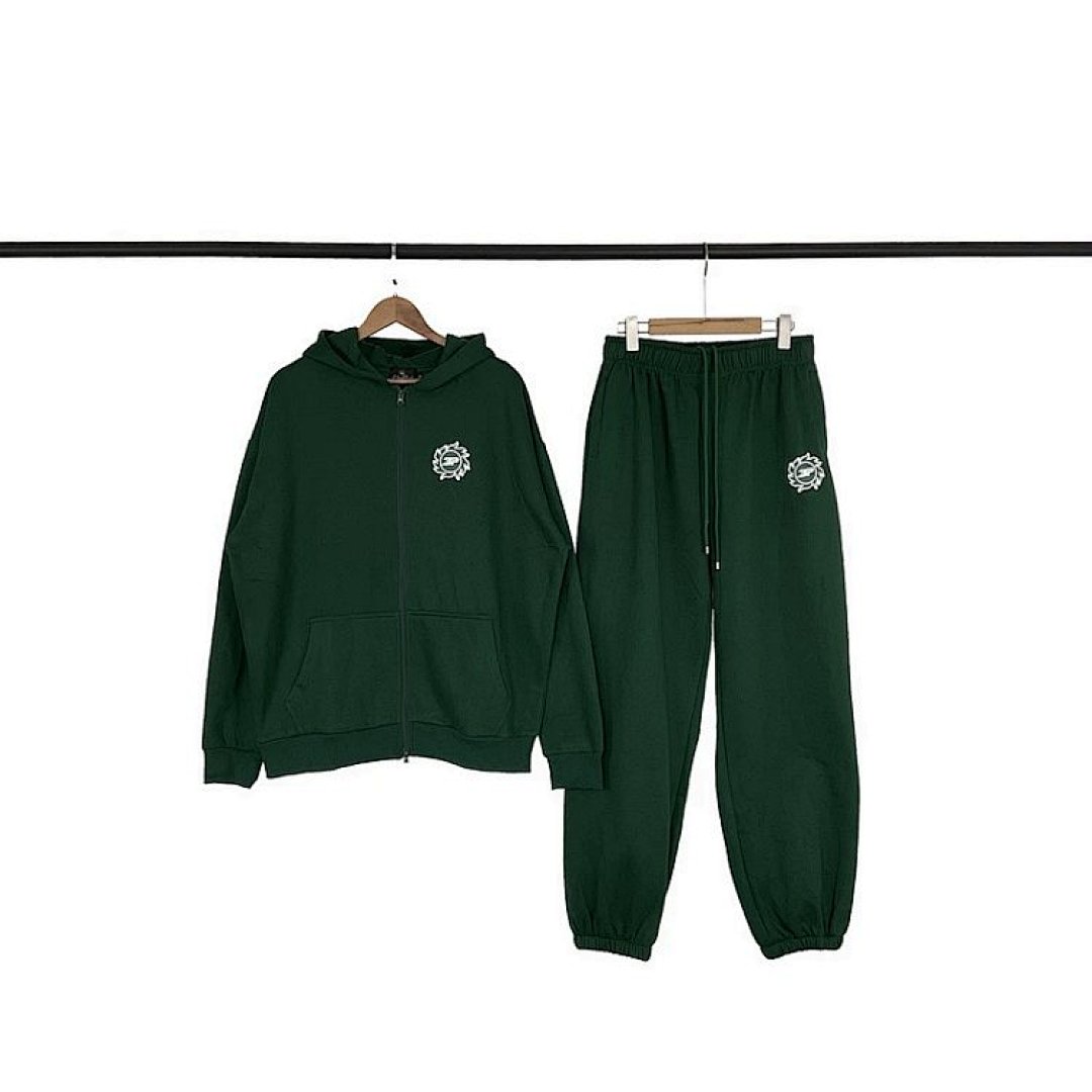 Christian Louboutin B.P, Foamed Letter And Fleece Zipper Sweatshirt - Image 17