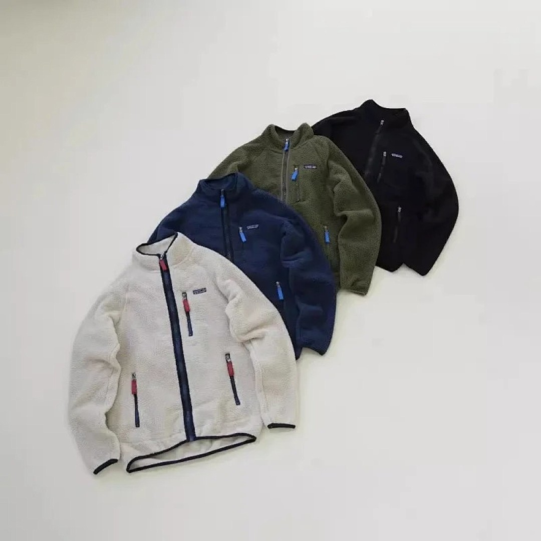Christian Louboutin PA.TA Ret Pile Fleece Jacket With Standing Collar