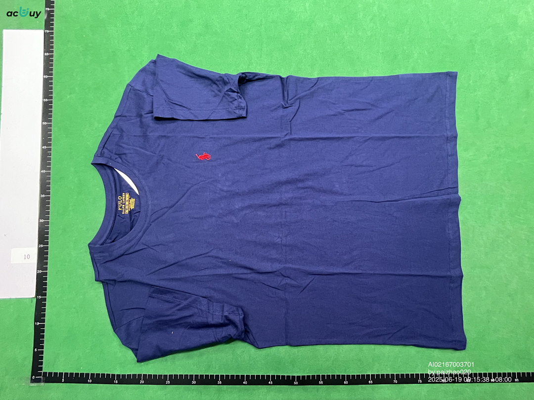 Christian Louboutin R.L Round Neck T-Shirt Cotton Short Sleeve - Image 12