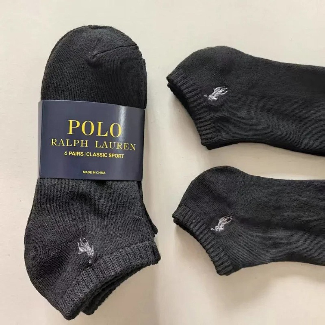 Other P,O.L.O 6 Pairs Quick-Drying Cotton Socks - Image 8