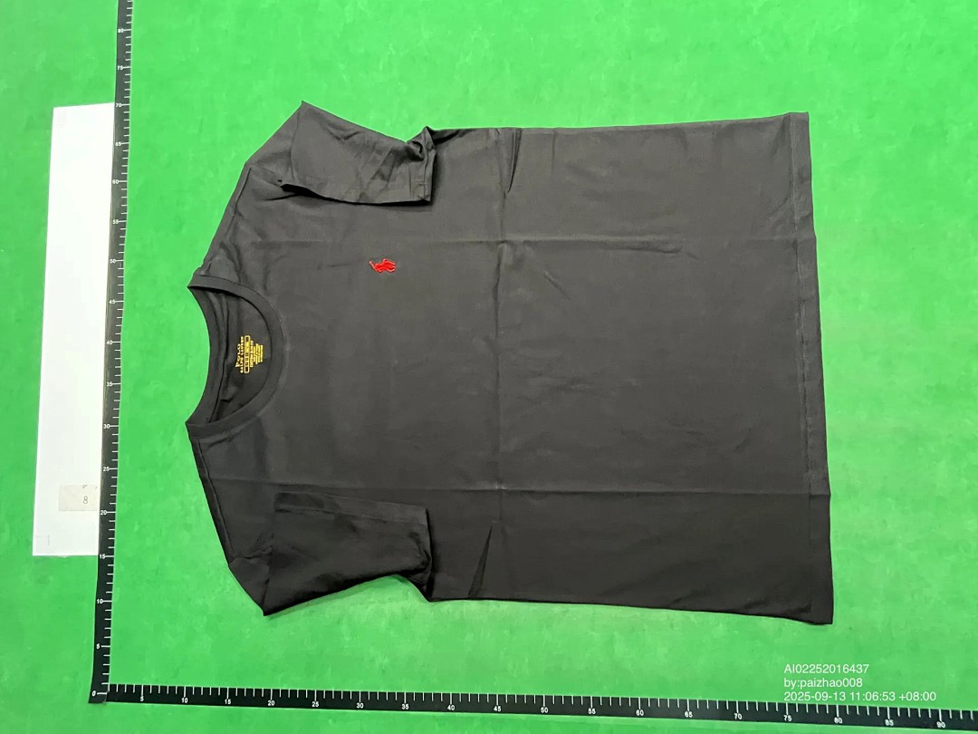 Christian Louboutin R.L Round Neck T-Shirt Cotton Short Sleeve - Image 2