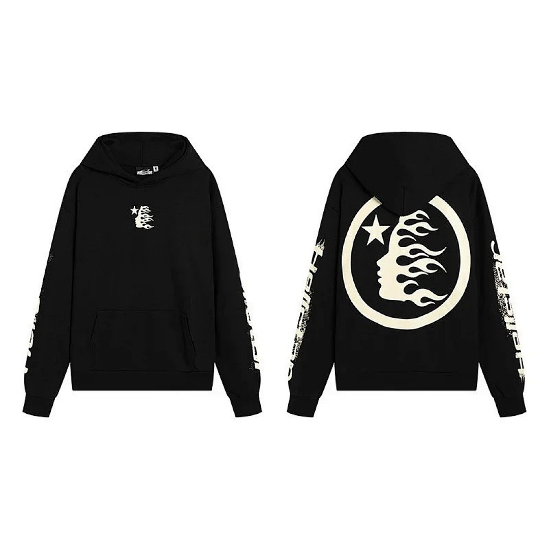Christian Louboutin H,S Retro Letter Print Hooded Sweatshirt - Image 35