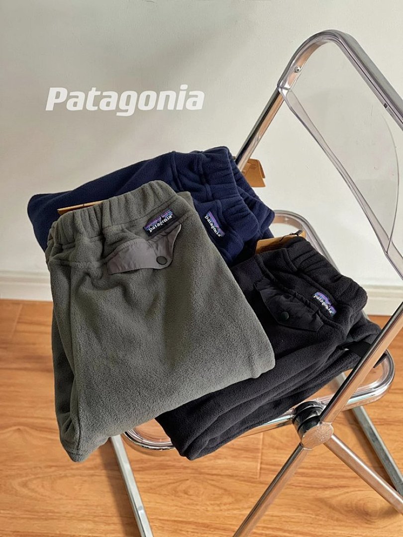 Christian Louboutin Pa.Ta Polar Fleece Straight Tube Casual Warm Pants - Image 9