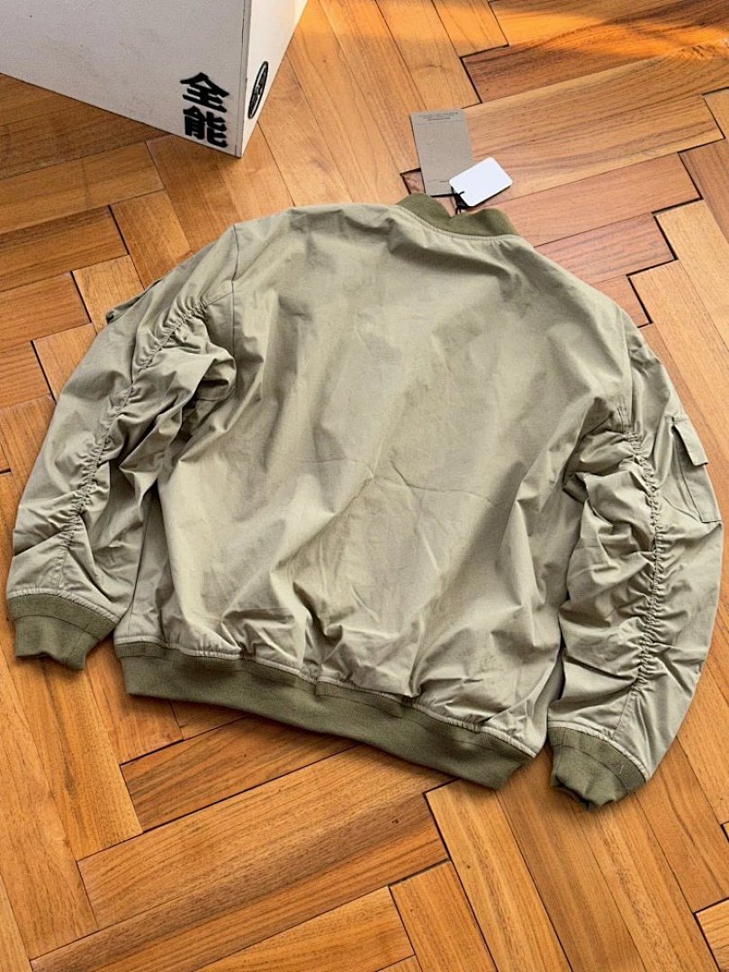 Christian Louboutin Car WIP Lightweight Flight Military Wind Jacket - Image 10