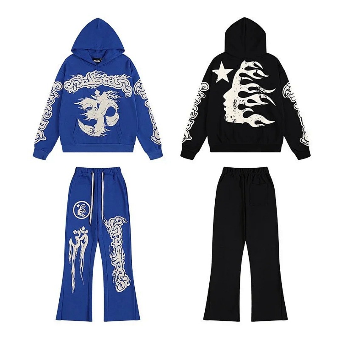 Christian Louboutin H,S Retro Letter Print Hooded Sweatshirt - Image 5
