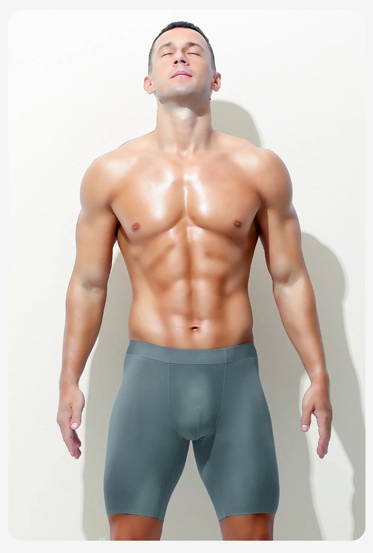 Other Men's Underwear, Seamless Sports Style, Elongated And Anti-Friction Legs - Image 19