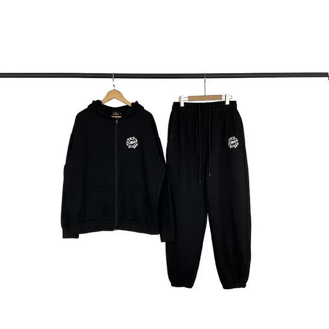Christian Louboutin B.P, Foamed Letter And Fleece Zipper Sweatshirt - Image 19