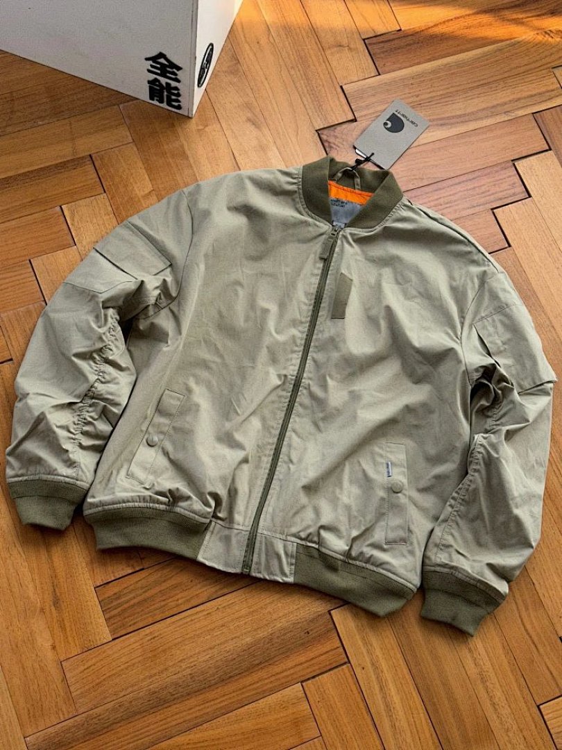 Christian Louboutin Car WIP Lightweight Flight Military Wind Jacket - Image 6