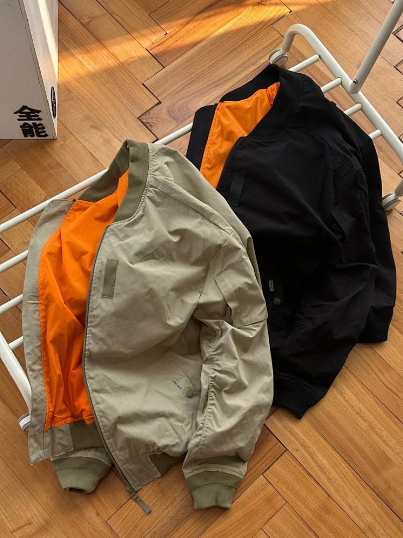 Christian Louboutin Car WIP Lightweight Flight Military Wind Jacket - Image 3