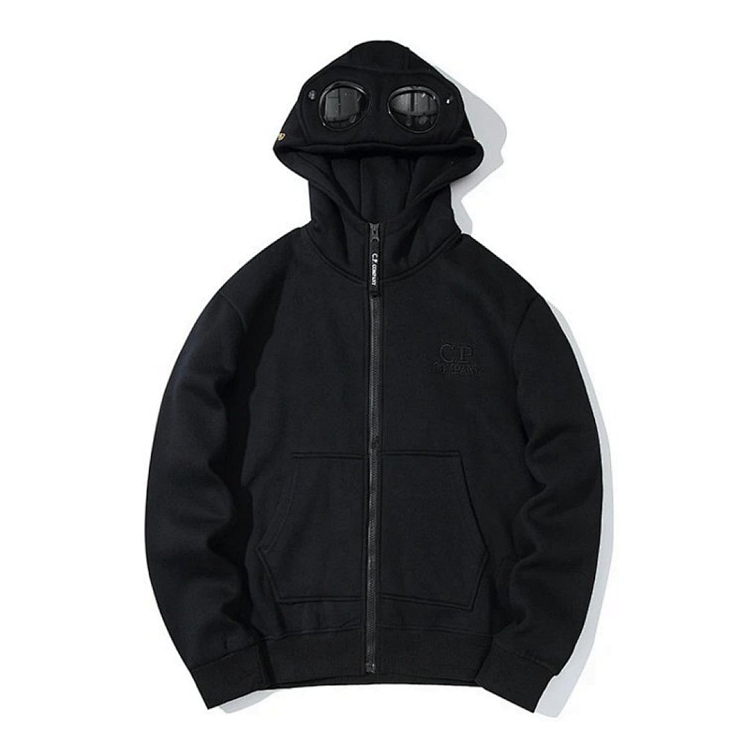 Christian Louboutin C,P New Couple's Hoodie With Round Lenses And Zipper - Image 2