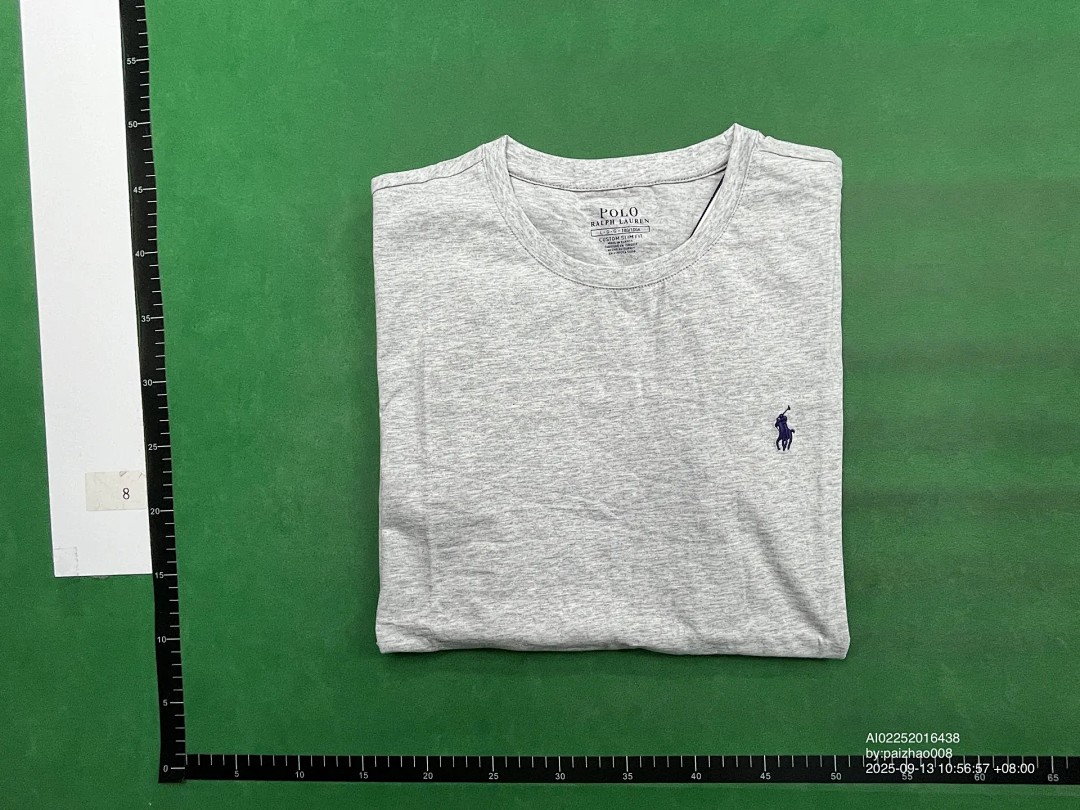 Christian Louboutin R.L Round Neck T-Shirt Cotton Short Sleeve - Image 8
