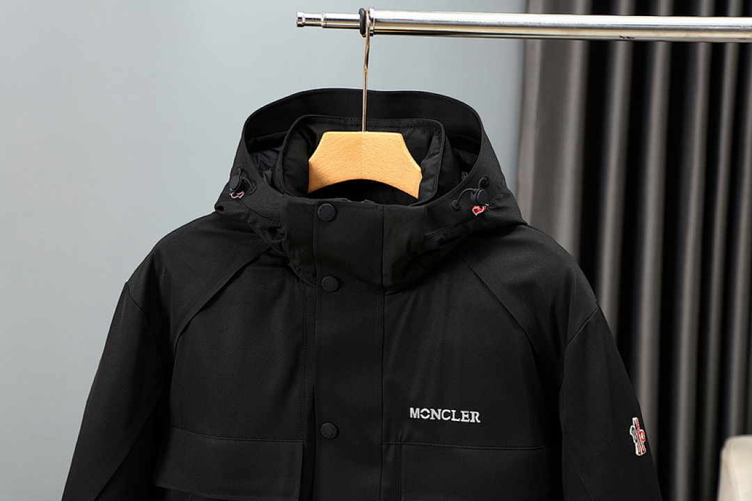 Christian Louboutin Mon.C.Ler New Hardshell Jacket Hight Quality - Image 11