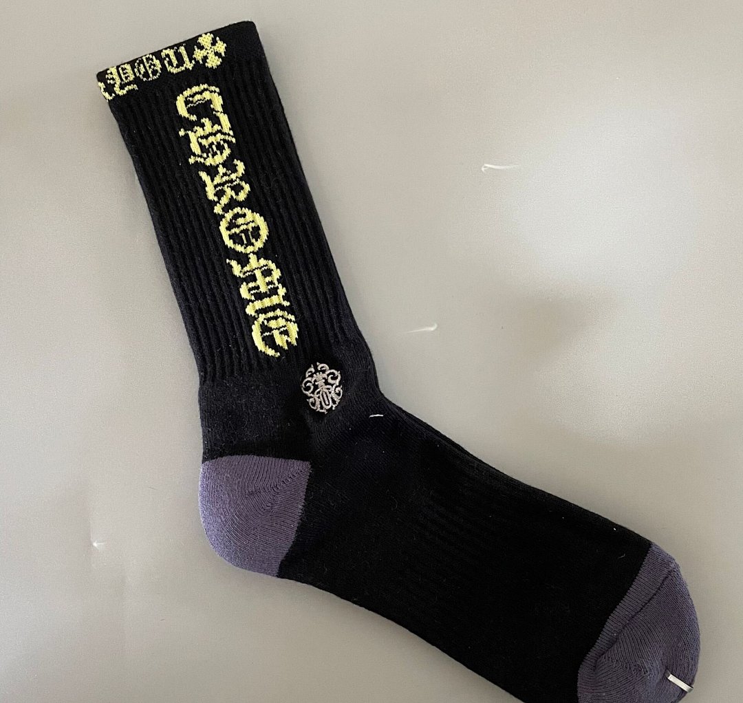 Other C.H.R.O.M.E H.E.A.R.T.S Towel Bottom Red Embroidered Socks - Image 35