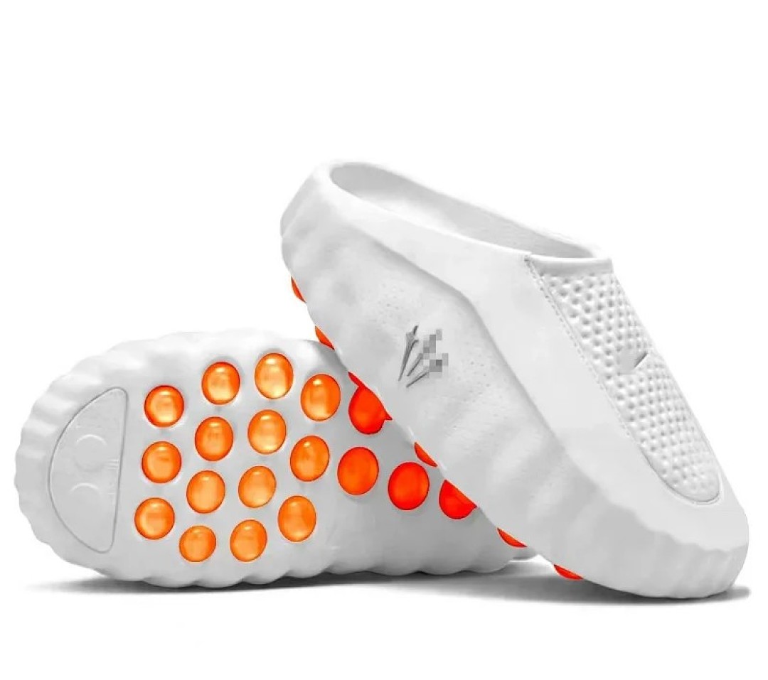 Shoes Mind, 001 Lightning Joint-Design Massage Slippers Hole-Style Shoes - Image 5