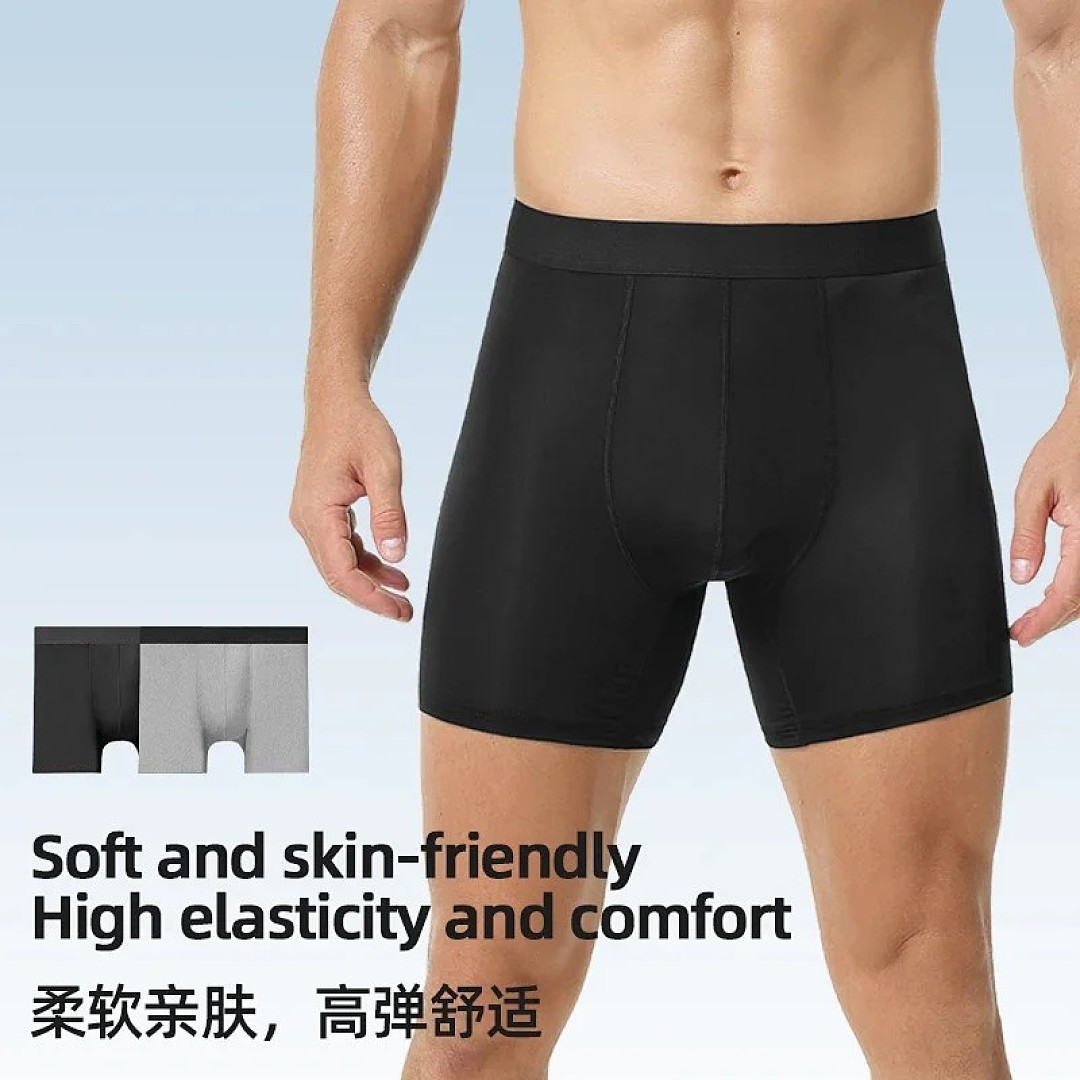 Other Man's Large-Sized, Anti-Wear Leg, Ice Silk Lightweight Breathable Shorts - Image 5