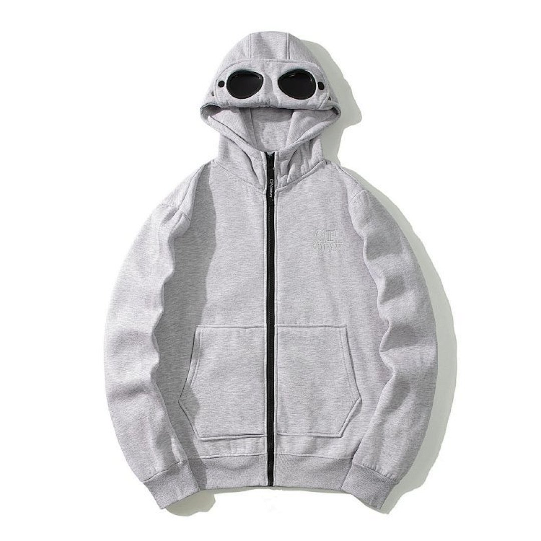 Christian Louboutin C,P New Couple's Hoodie With Round Lenses And Zipper - Image 12