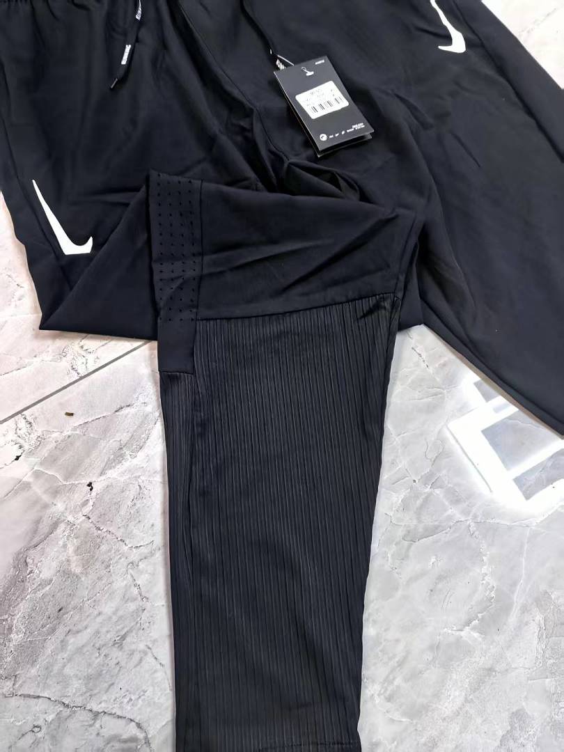 Christian Louboutin Best-Selling, Multiple Styles, Quick-Drying And Breathable, Quilted Fitness Running Zipper Pants - Image 3