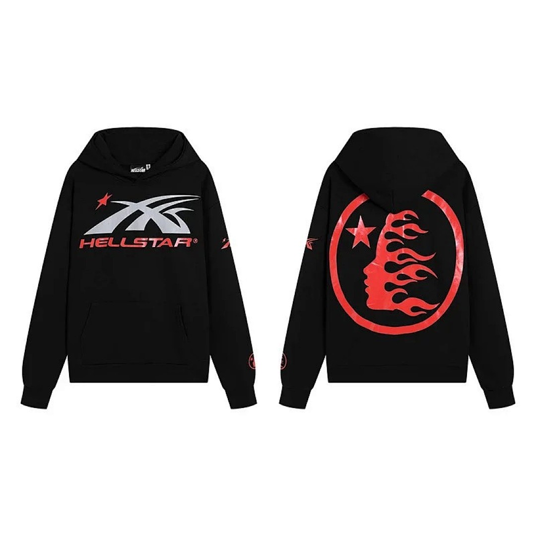 Christian Louboutin H,S Retro Letter Print Hooded Sweatshirt - Image 29