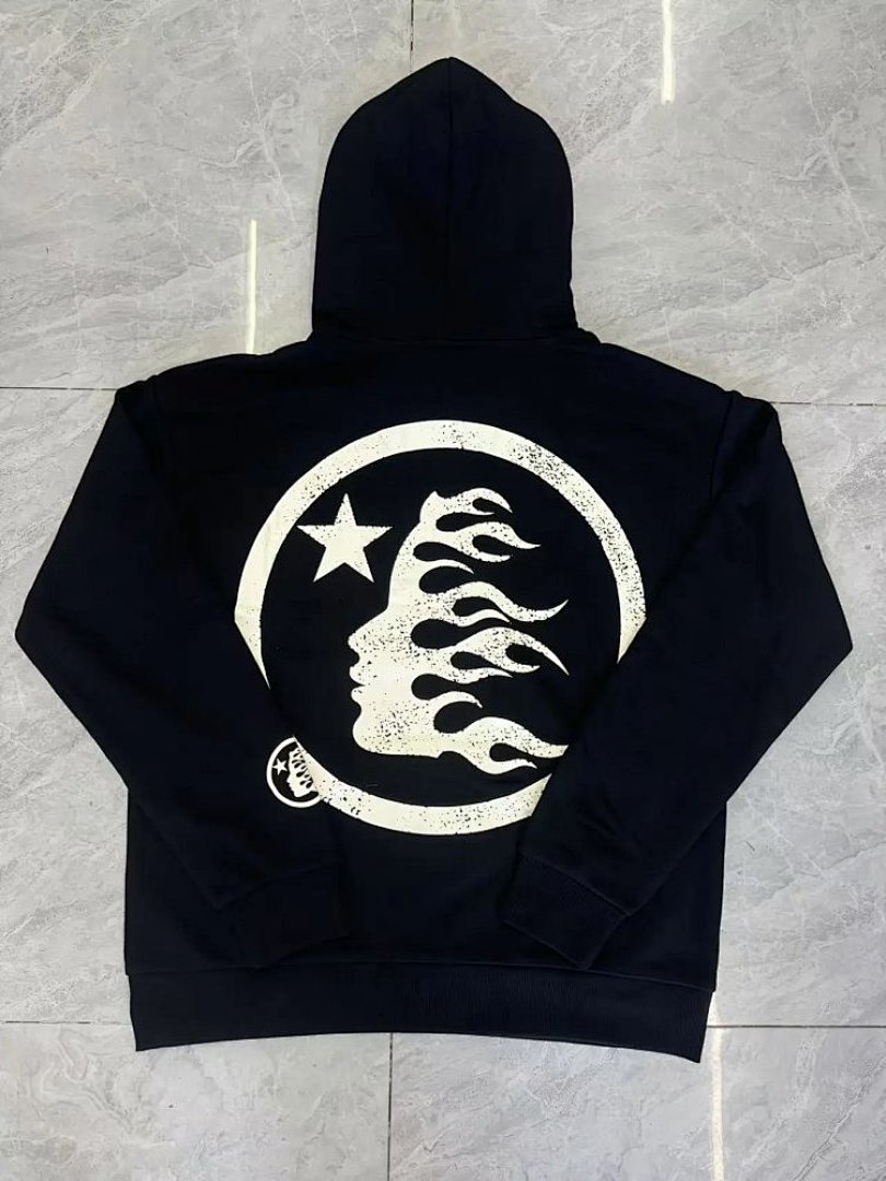 Christian Louboutin H,S Retro Letter Print Hooded Sweatshirt - Image 54