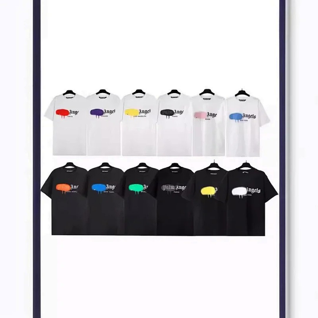 Christian Louboutin Christian Louboutin P,A Crow Letter Round Neck T-Shirt Loose Couple, photo 1