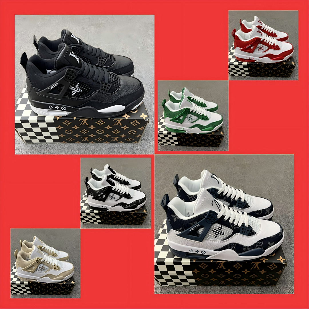 Shoes Jordan AJ4 X LV Co-Branded, photo 1