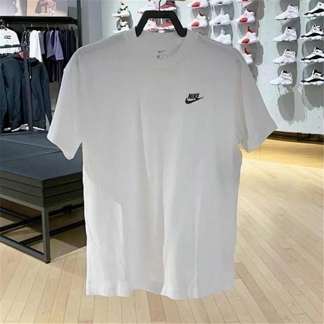 Christian Louboutin Ni,Ke T-Shirt1 Solid Cotton Summer New Wide T - Image 6