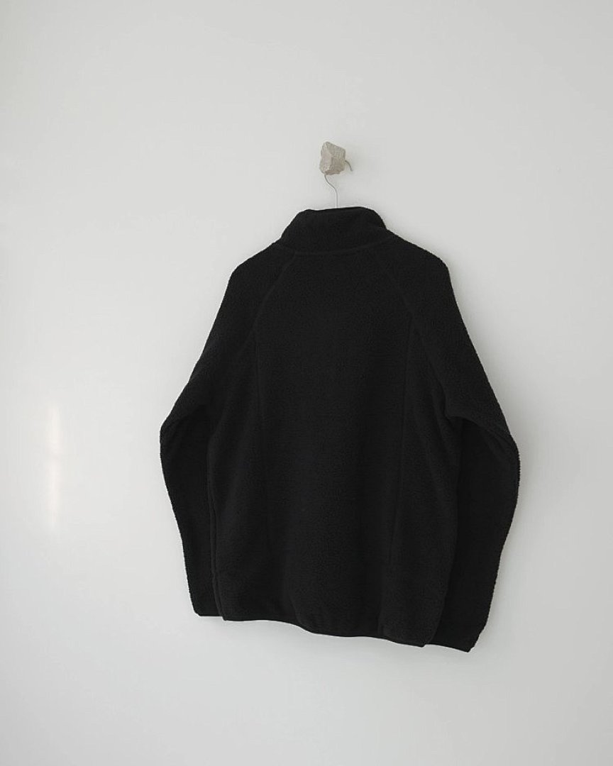 Christian Louboutin PA.TA Ret Pile Fleece Jacket With Standing Collar - Image 8